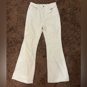 Levi’s 70’s high rise flare corduroy jeans